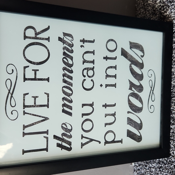 Wall Art Quote Home Decor Picture - Picture 2 of 4